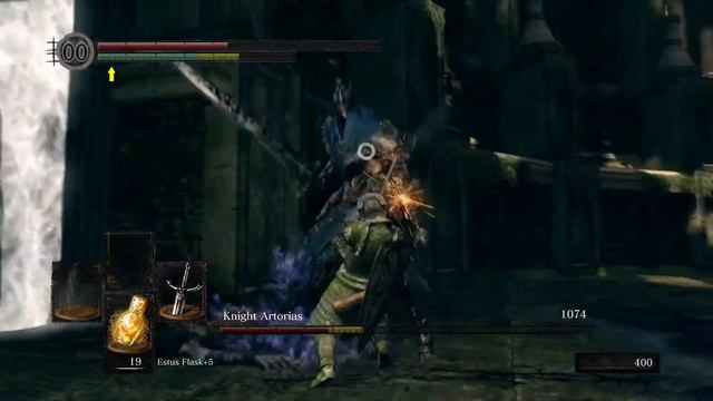 Dark Souls Remastered Knight Artorias BossFight смотреть онлайн