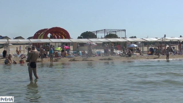 Anapa. Jemete beach. Анапа. Пляж Джемете. смотреть онлайн