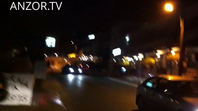 КИПР: Ночью в городе Айя-Напа... остров Кипр... Cyprus Ayia Napa