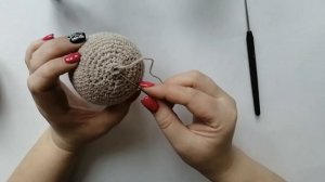 Пасхальный куличик крючком