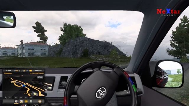 Euro truck simulator 2/Toyota HiAce red/2021 gameplay #25 смотреть онлайн