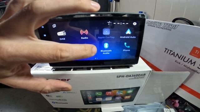 Pioneer SPH-DA360DAB Wireless AppleCarPlay , Android Auto , Unboxing