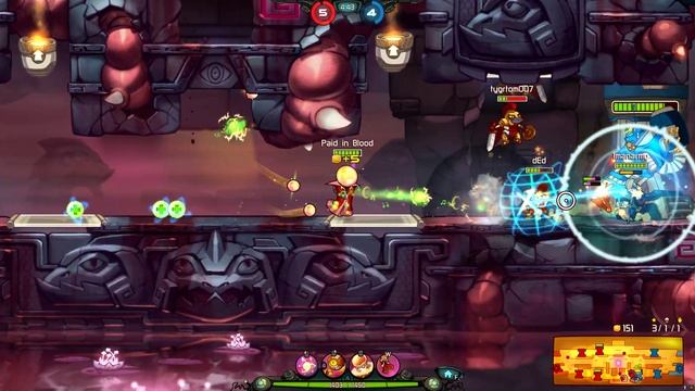Paid in Blood+ded+tygrtom007 VS 1manarmy+Dragonfire+Juice. смотреть онлайн
