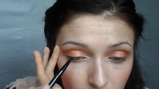 Макияж в оранжево-фиолетовой гамме (запрос) *MAKEUP TUTORIAL* смотреть онлайн