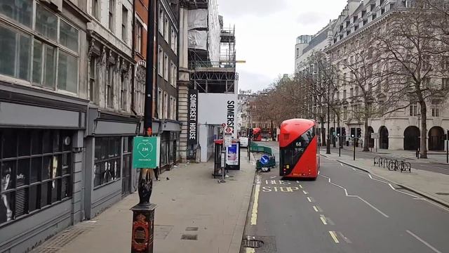 London Bus Ride ? | City of London, Fleet Street, Trafalgar Square, Piccadilly Circus смотреть онлайн
