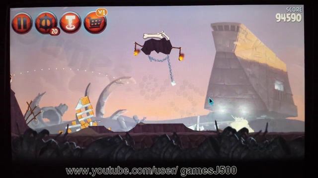 Angry Birds Star Wars 2 - P2-11 Escape to Tatooine Walkthrough 3 Stars Lösung смотреть онлайн