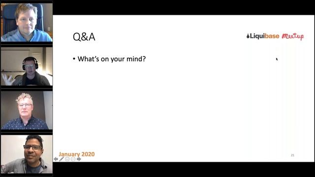 Liquibase Community Meetup from January 23, 2020 смотреть онлайн