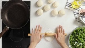 Армянские лепешки с зеленью «Женгялов хац»