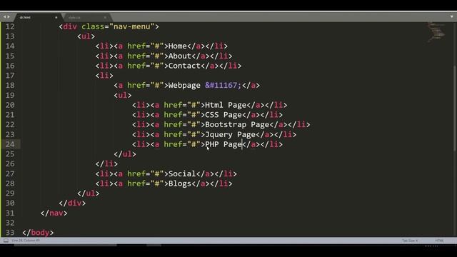 Drop down mega menu in html and CSS only смотреть онлайн