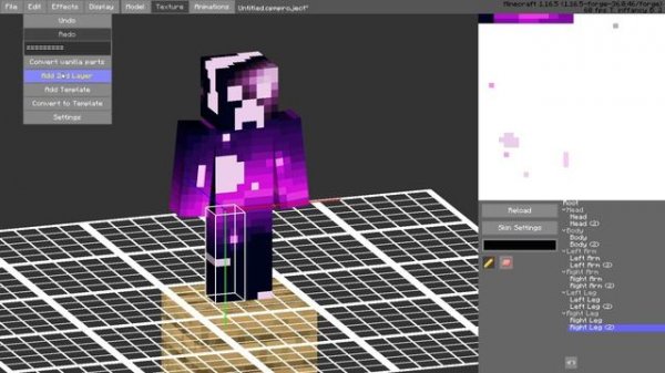 Custom Player Models Mod Tutorial | Retexturing, Modeling And Glowing Skins
