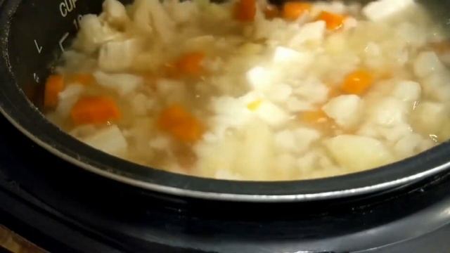 КРЕМ-СУП из цветной капусты с плавленным сыром. Суп-пюре быстро и просто!