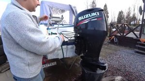 Самостоятельный ремонт системы охлаждения лодочного мотора Suzuki #08