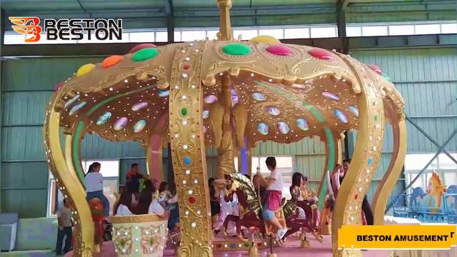 Buy Carousel Rides from Beston Factory смотреть онлайн
