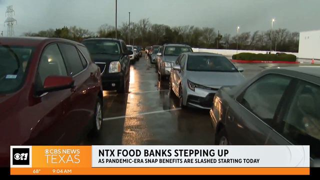 North Texas Food Banks Bracing For Spike In Demand With SNAP Benefits Ending