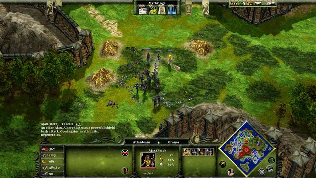M 11 - Atlantis Betrayed. Age of Mythology: Extended Edition. The Titans. Difficulty - Titan. смотреть онлайн