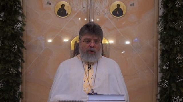 Слово перед причастием на Божественной Литургии 9 января 2022г.
