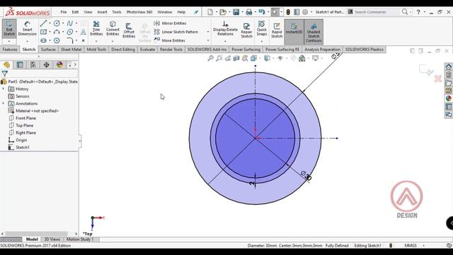 SOLIDWORKS Advanced design - Iron Man Arc Reactor смотреть онлайн