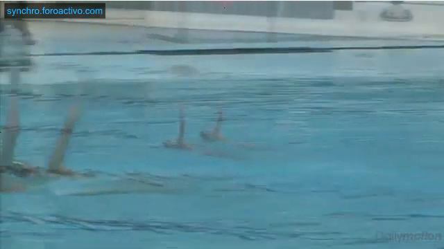 Laura Auge/Margaux Chretien (FRA) Duet Free Preliminary Berlin European Aquatics Championships 2014 смотреть онлайн