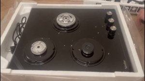 Распаковка газовой варочной панели Simfer H45N35B571.