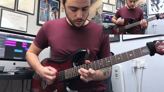 Thirty Seconds to Mars - 'From Yesterday' guitar cover by George Wood смотреть онлайн