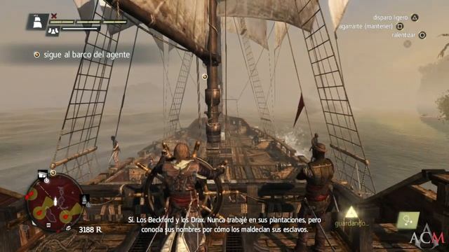Assassin's Creed 4 Black Flag | Walkthrough | Secuencia 3 | El Azúcar Y Sus Beneficios | 5 | 100%