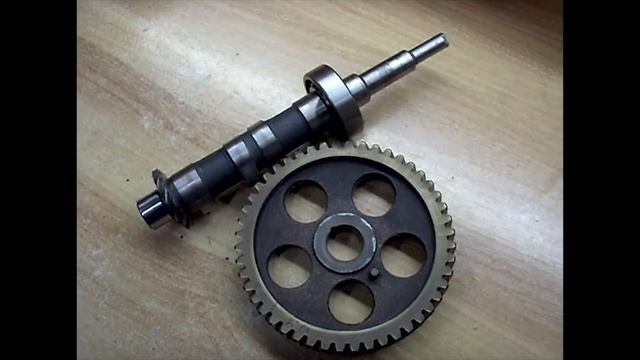 Ремонт мотоцикла Урал #21 - Установка распредвала и шестеренок ГРМ смотреть онлайн