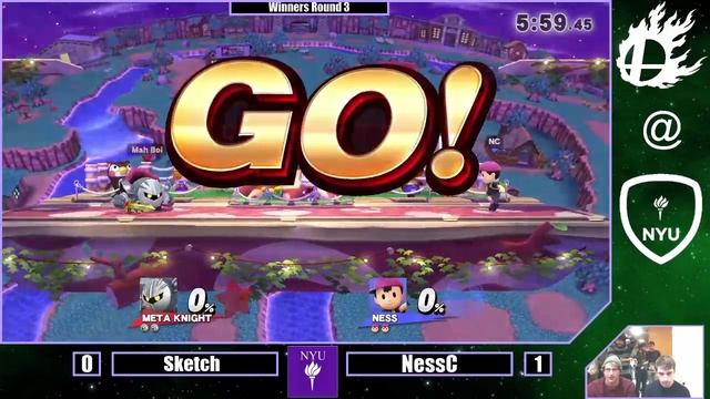 Sketch (Toon Link, Meta Knight) vs NickC (Ness) - WQ - NYU Fall '16 Monthly #3 смотреть онлайн