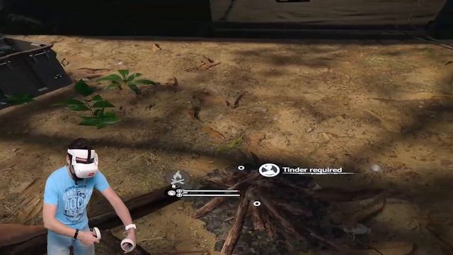 Выживаю в виртуальных джунглях! Прохождение Green Hell VR / Часть 1 / смотреть онлайн