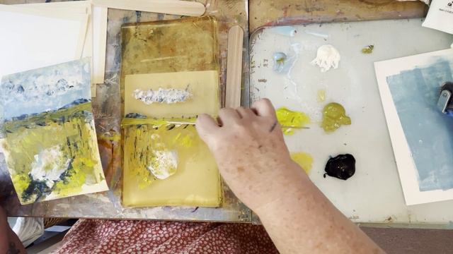 How to use a Gelli plate смотреть онлайн