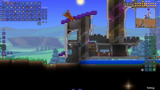 Terraria Wizard Tower | Speed Build | смотреть онлайн