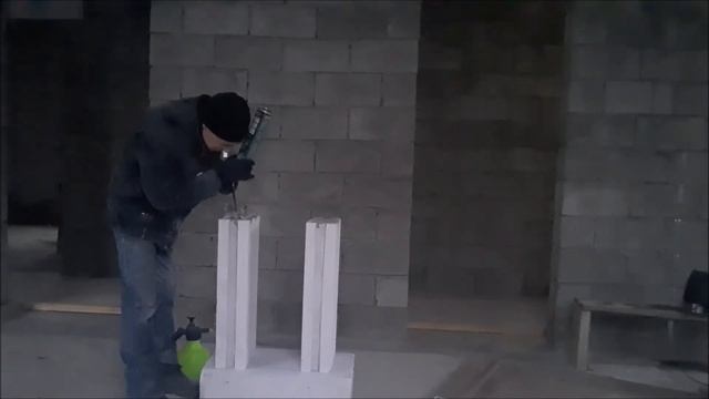 как сделать из газоблока перемычки над проёмами. смотреть онлайн