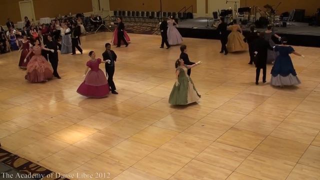Danse Libre - Grand Polonaise at Stanford Viennese Ball 2012 смотреть онлайн