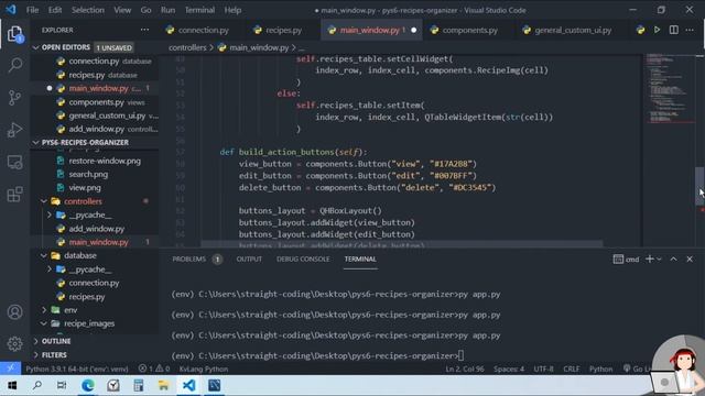 PySide6 - (3-4) Aplicación de escritorio con Python & MySQL. [Qt for Python] смотреть онлайн