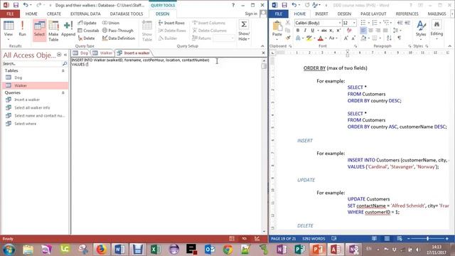 SQL INSERT INTO смотреть онлайн