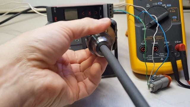 Temperature sensors calibration Проверка датчиков температуры смотреть онлайн