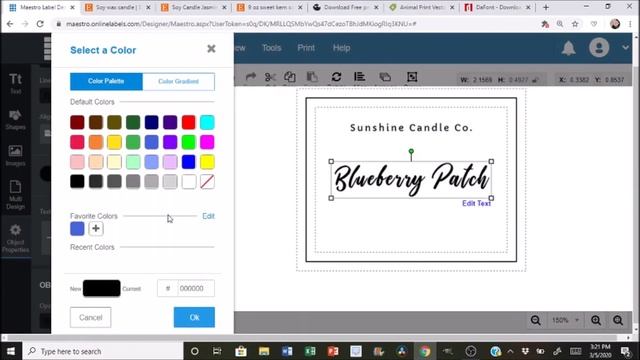 DIY CANDLE LABELS | How To Design & Print Labels At Home Using Maestro Label Designer смотреть онлайн