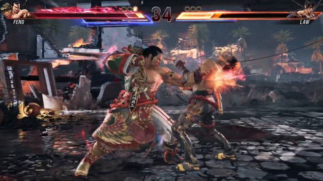 [TEKKEN 8] EL DIOS FENG VS EL DIOS LAW  SUPER COMBOS