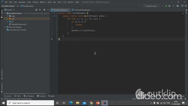 Break & Continue Statement in Java || Java Tutorial смотреть онлайн