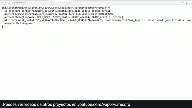 Usar OAuth2 con Okta смотреть онлайн