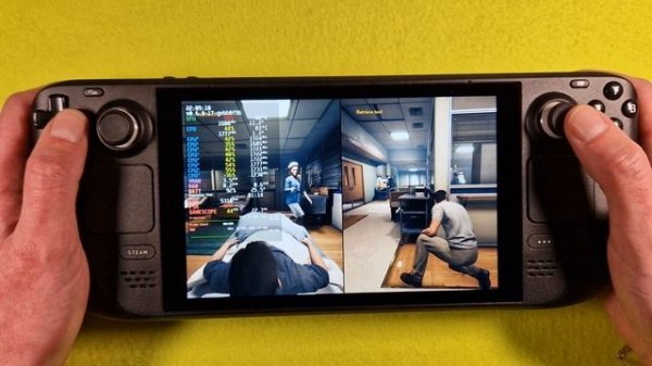 A Way Out online coop on Steam Deck/OS in 800p 40+Fps (Live)