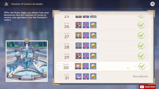 Fontaine 4.1 exploration rewards | Genshin Impact смотреть онлайн
