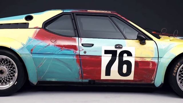 Studio Shots Art Car Andy Warhol - BMW M1