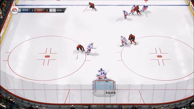 NHL Legacy Edition PS3 Calgary Flames VS New York Rangers смотреть онлайн