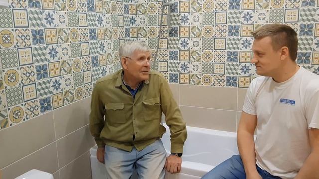 Ремонт ванной комнаты. Отзыв смотреть онлайн