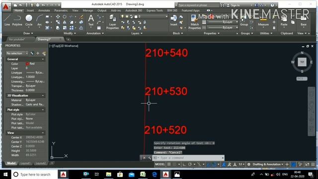HOW TO PLOT CHAINAGE WITH CENTRELINE IN AUTOCAD|ALIGNMENT WITH CHAINAGE PLOT|SURVEY|Bong boy Pranab смотреть онлайн