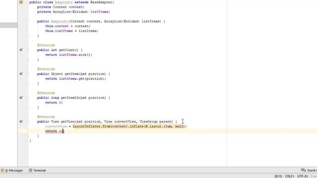 TUTORIAL ANDROID - Crear ListView Personalizado смотреть онлайн