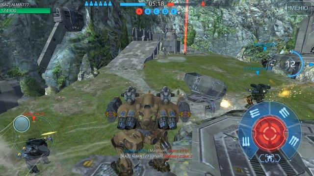 War Robots обзор робота Fujin Gameplay роботы LEO, GRIFFIN Боевые Роботы GI.Patton, новичкам #51 смотреть онлайн