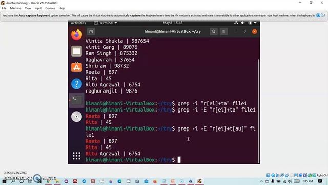 Regular Expressions with grep смотреть онлайн