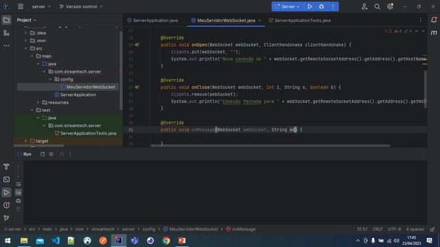 Como criar um servidor WebSocket com java de forma simples e rápida смотреть онлайн