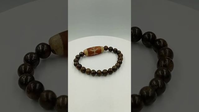 Аристократ бусина Дзи (браслет бронзит) смотреть онлайн